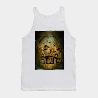 Adventuring Party at the Tavern - colour Tank Top